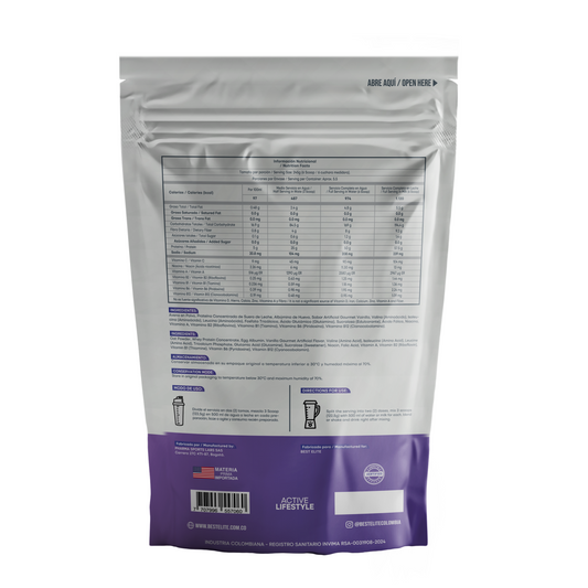 Bulk Mass (1.362 grs) 3 Libras Gourmet Vanilla - Best Elite