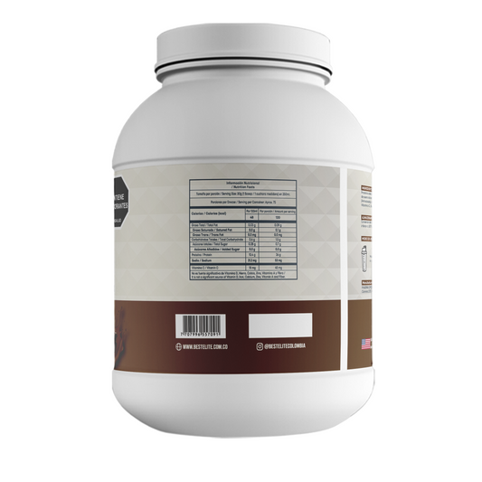 Whey Total (2.270 grs) 5 libras Chocolate Brownie - BEST ELITE