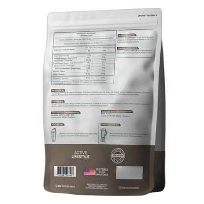 Whey Total (4.540 grs) 10 libras Cookies & Cream - BEST ELITE